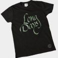 Camiseta de chico-black-green-long days