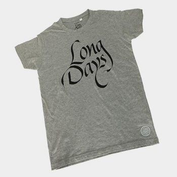 Camiseta de chico Gray Man Long Days Longboards