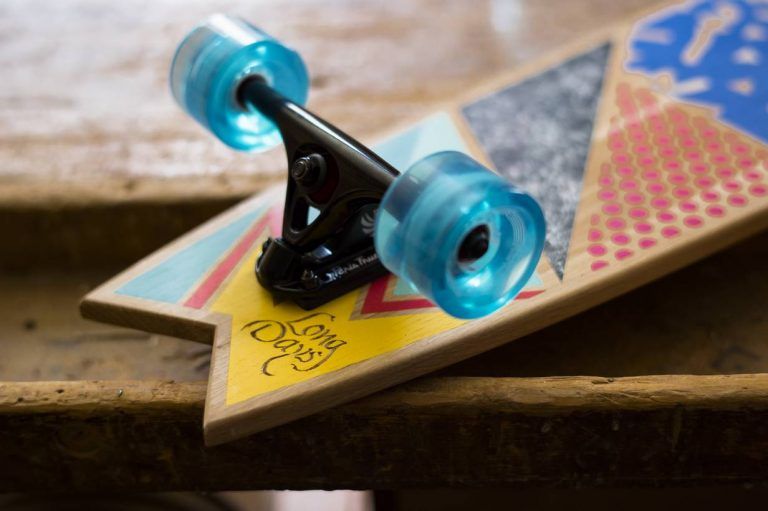 Cola y ruedas de Longboard Tropical Fire Tail/Long Days/Longboard