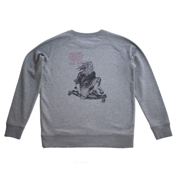 Sudadera Old Boy Trasera/Long Days/Longboard