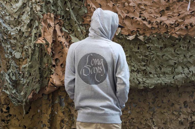 Sudadera rayas trasera/Long Days/Longboard