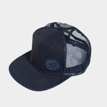 Gorra plana azul/Long Days/Longboard