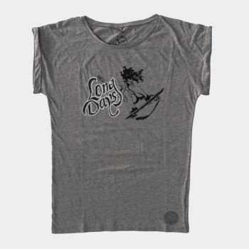 Camiseta Chica Gris Freedom Girl By Lazaro