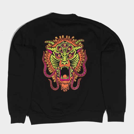 Sudadera Diamante Tigre Trasera